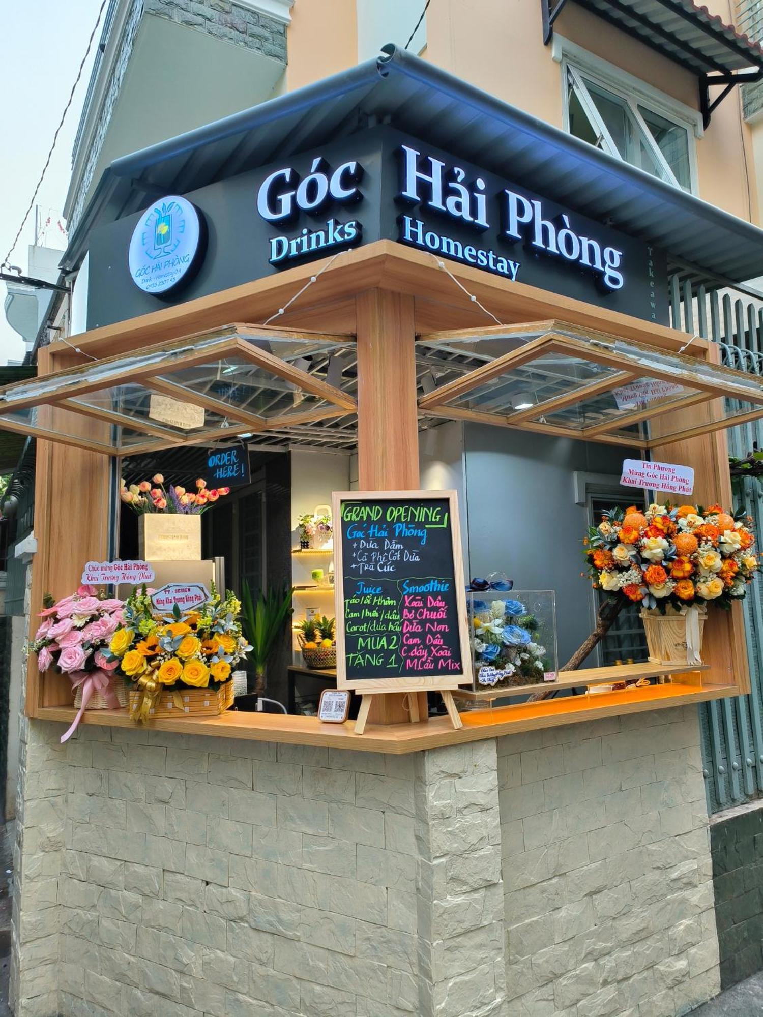 Goc Hai Phong Drinks & Homestay Q4 Ho Şi Min Dış mekan fotoğraf